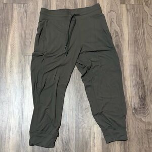 Lululemon Olive Green Jogger Pants